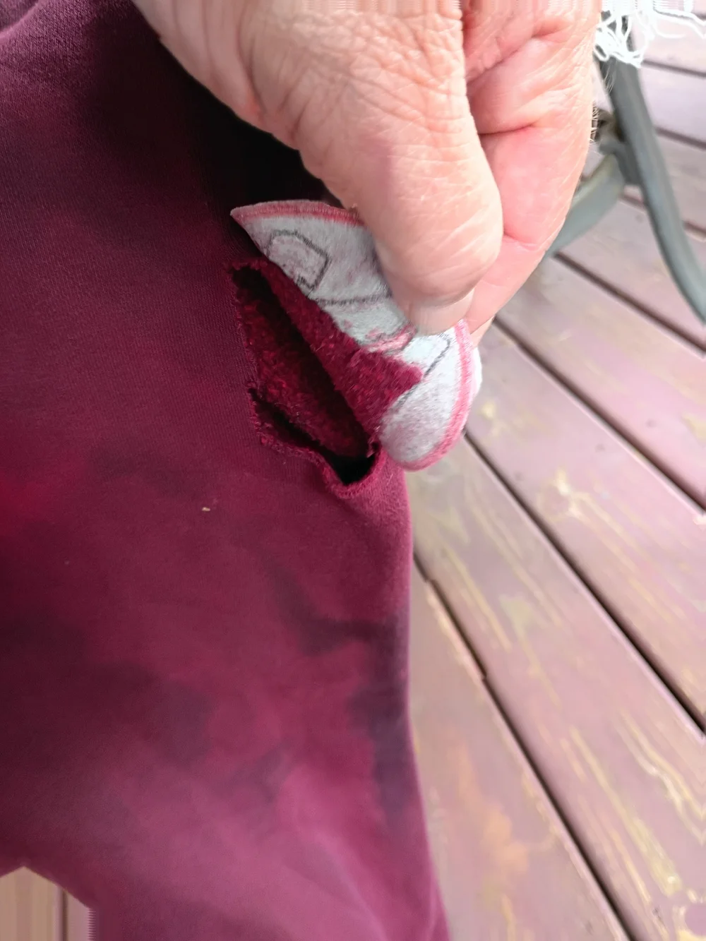 Jordan Men’s Maroon Star Graphic Hoodie
